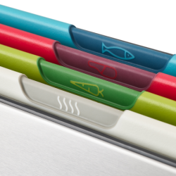 Conjunto de 4 Tábuas de Corte Multicolorido - Folio Icon
