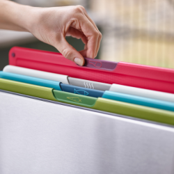 Juego de 4 Tablas de Cortar Multicolorido - Folio Icon