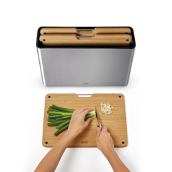 Conjunto de 3 Tábuas de Corte Bamboo - Folio Steel