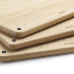 Conjunto de 3 Tábuas de Corte Bamboo - Folio Steel