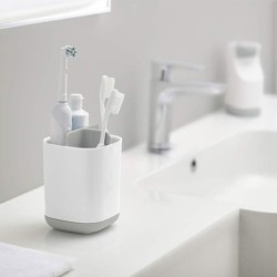 Small Toothbrush Caddy Grey