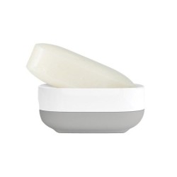 Compact Soap Dish - Grey