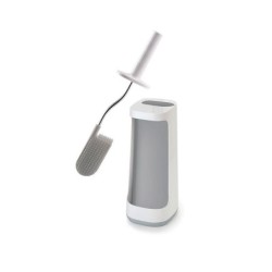 Escobilla para Inodoro con Compartimento - Flex Plus Gris