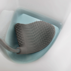 Set of 2 Toilet Brushes White/Light Grey - Flex Lite