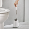 Set of 2 Toilet Brushes White/Light Grey - Flex Lite