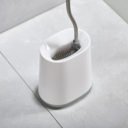 Set of 2 Toilet Brushes White/Light Grey - Flex Lite