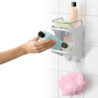 Prateleira de Duche Compacta com 2 Níveis - Capsule