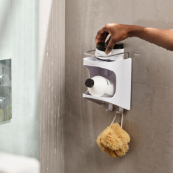 Compact 2-tier Shower Shelf - Capsule