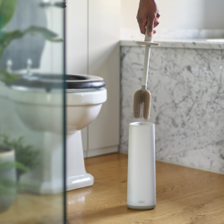 Advanced Toilet Brush with Matt Finish Ecru - Flex 360