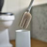 Advanced Toilet Brush with Matt Finish Ecru - Flex 360