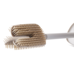 Advanced Toilet Brush with Matt Finish Ecru - Flex 360