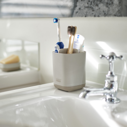 Small Toothbrush Caddy Ecru - Easystore