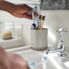 Small Toothbrush Caddy Ecru - Easystore