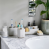 Small Toothbrush Caddy Ecru - Easystore