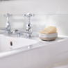 Compact Soap Dish Ecru - Slim