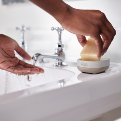 Compact Soap Dish Ecru - Slim