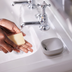 Compact Soap Dish Ecru - Slim