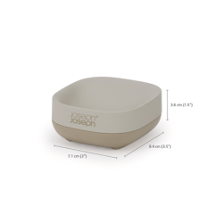 Compact Soap Dish Ecru - Slim