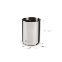 Stainless Steel Toothbrush Caddy - Easystore Luxe