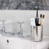 Stainless Steel Toothbrush Caddy - Easystore Luxe