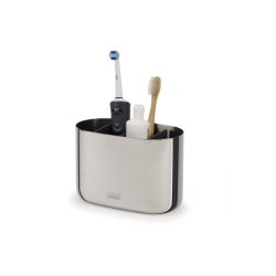 Large Stainless Steel Toothbrush Caddy - Easystore Luxe
