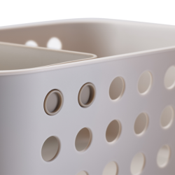 Bathroom Storage Basket Ecru - Easystore