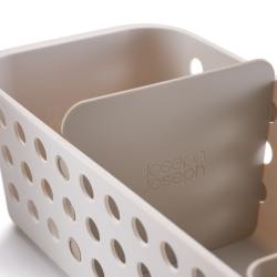 Bathroom Storage Basket Slimline Ecru - Easystore