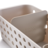 Bathroom Storage Basket Slimline Ecru - Easystore