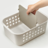 Bathroom Storage Basket Large Ecru - Easystore