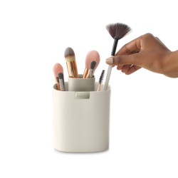 Copo para Brochas de Maquillaje Crema - Viva