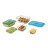 Set of 4 Glass Storage Containers - Nest Glass