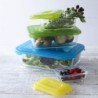 Set of 4 Glass Storage Containers - Nest Glass