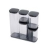 5 Storage Container Set with Stand - Podium