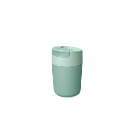 Taza de Viaje con Tapa Abatible Verde - Sipp