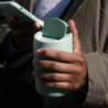 Travel Mug with Flip-Top Cap Green - Sipp