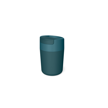 Taza de Viaje con Tapa Abatible Azul - Sipp