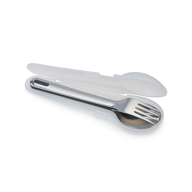 On-the-go Cutlery Set Transparent - Go Eat