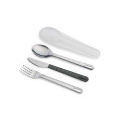 On-the-go Cutlery Set Transparent - Go Eat