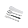 On-the-go Cutlery Set Transparent - Go Eat