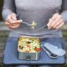 Juego de Cubertería para Llevar Transparente - Go Eat