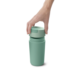 Taza de Viaje con Tapa Abatible 454ml Verde - Sipp