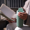 Taza de Viaje con Tapa Abatible 454ml Verde - Sipp