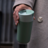 Taza de Viaje con Tapa Abatible 454ml Verde - Sipp