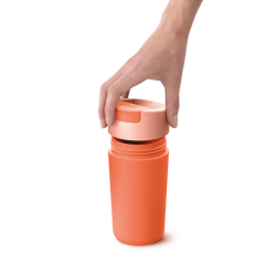 Taza de Viaje con Tapa Abatible 454ml Coral - Sipp