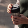 Taza de Viaje con Tapa Abatible 454ml Inox - Sipp