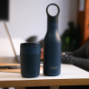 Juego de Taza+Botella de Viaje Azul