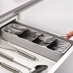Cutlery Organizer Grey - DrawerStore