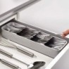 Cutlery Organizer Grey - DrawerStore