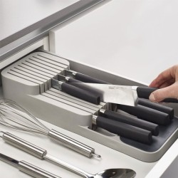 Organizador de Cuchillos Gris - DrawerStore