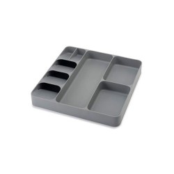 Cutlery, Utensil and Gadget Organiser Grey - DrawerStore